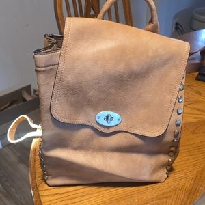 Tan Leather Women's Bag